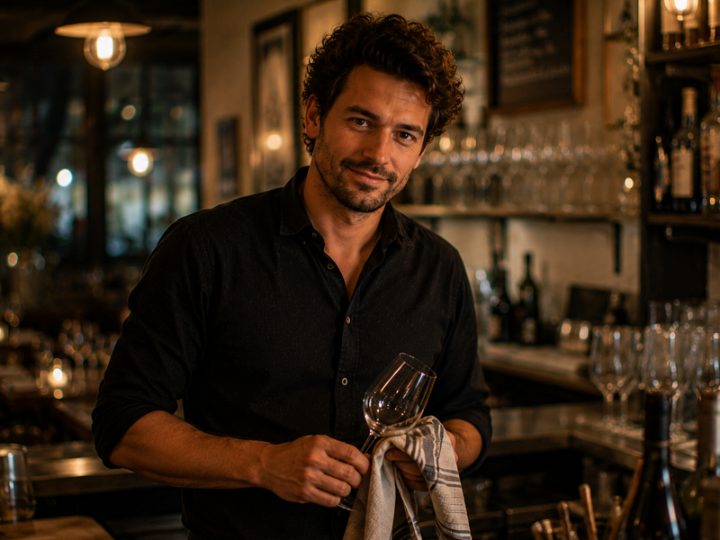 Hugo Hellström, sommelier