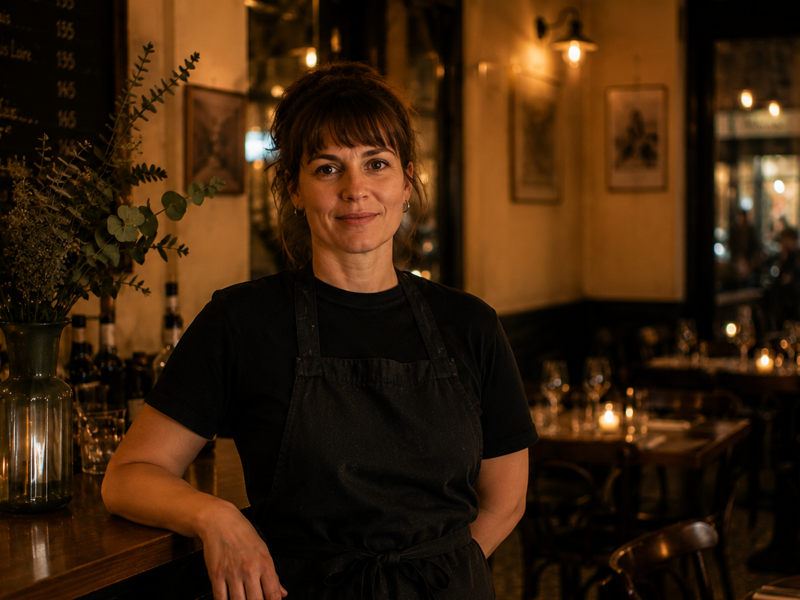 Johanna Hellström, medägare och golvchef